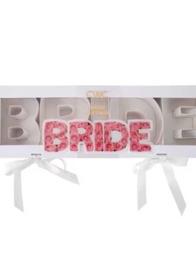 NWT CWC BRIDE Rose Gift Box Bridal Shower Bachelorette
